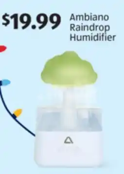 Aldi Ambiano Raindrop Humidifier offer