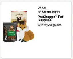Walgreens PetShoppe Pet Supplies offer
