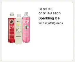 Walgreens Sparkling Ice offer