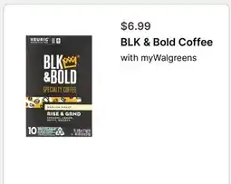 Walgreens BLK & Bold Coffee offer