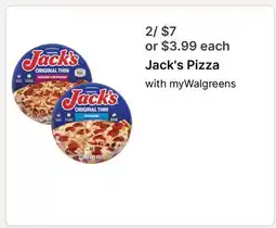 Walgreens Jack's Pizza offer