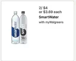 Walgreens SmartWater offer