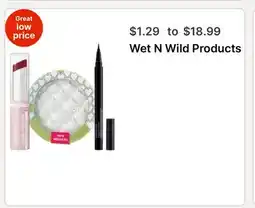 Walgreens Wet N Wild Products offer