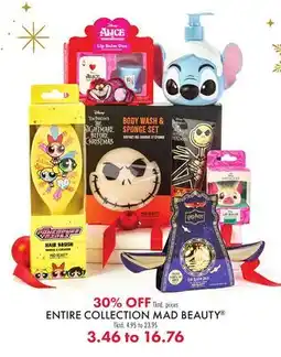 Boscov's ENTIRE COLLECTION MAD BEAUTY offer