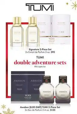 Boscov's TUMI Signature 2-Piece Set offer