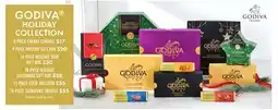 Boscov's GODIVA HOLIDAY COLLECTION offer