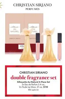 Boscov's Silhouette Au Naturel 4-Piece Set offer