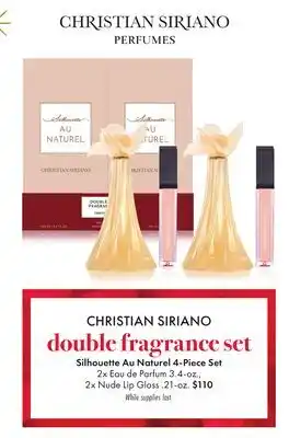 Boscov's Silhouette Au Naturel 4-Piece Set offer