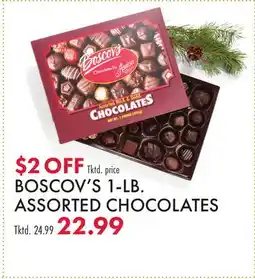 Boscov's BOSCOV'S 1-LB. ASSORTED CHOCOLATES offer