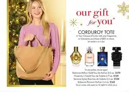 Boscov's Rabanne Million Gold Eau de Parfum offer