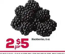 Grocery Outlet Blackberries offer