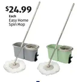 Aldi Easy Home Spin Mop offer