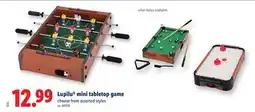 Lidl Lupilu mini tabletop game offer