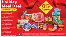 Lidl Holiday Meal Deal offer