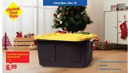 Lidl Greenmade 27 gal. heavy duty storage bin 27 gal offer