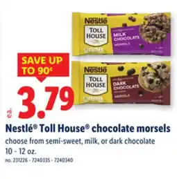 Lidl Nestlé Toll House chocolate morsels offer