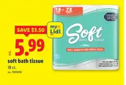 Lidl soft bath tissue offer