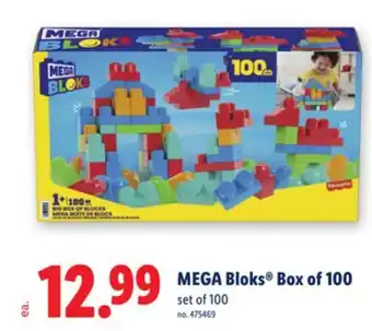 Lidl MEGA Bloks Box of 100 offer