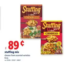 Lidl stuffing mix offer
