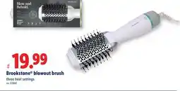 Lidl Brookstone blowout brush offer