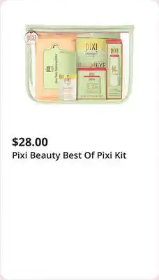 JC Penney Pixi Beauty Best Of Pixi Kit offer
