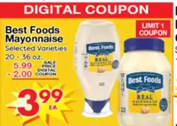 Superior Grocers Best Foods Mayonnaise offer
