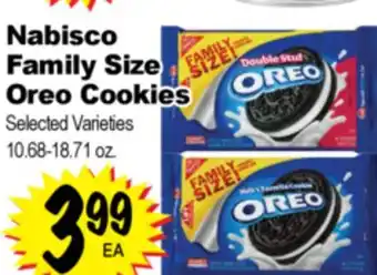 Superior Grocers Nabisco Family Size Oreo Cookies offer