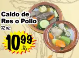 Superior Grocers Caldo de Res o Pollo offer