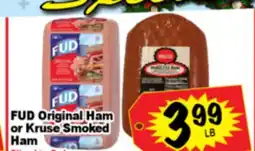 Superior Grocers FUD Original Ham or Kruse Smoked Ham offer