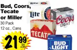 Superior Grocers Bud, Coors, Tecate or Miller offer