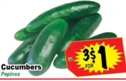Superior Grocers Cucumbers offer
