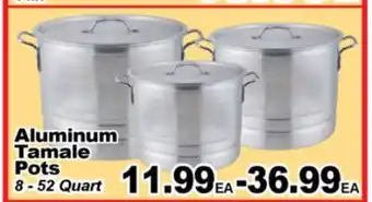 Superior Grocers Aluminum Tamale Pots offer