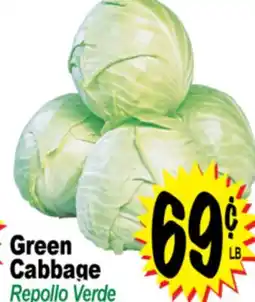 Superior Grocers Green Cabbage offer
