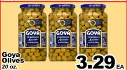 Superior Grocers Goya Olives offer