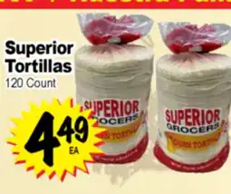 Superior Grocers Superior Tortillas offer