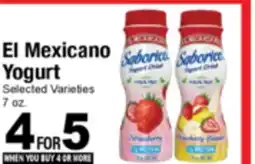 Superior Grocers El Mexicano Yogurt offer
