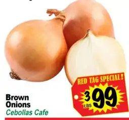 Superior Grocers Brown Onions offer