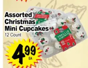 Superior Grocers Assorted Christmas Mini Cupcakes offer