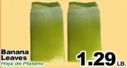 Superior Grocers Banana Leaves offer