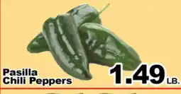 Superior Grocers Pasilla Chili Peppers offer