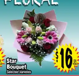 Superior Grocers Star Bouquet offer