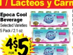 Superior Grocers Epoca Cool Beverage offer