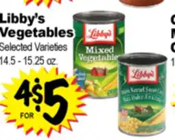 Superior Grocers Libby's Vegetables offer