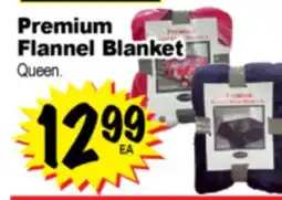 Superior Grocers Premium Flannel Blanket offer