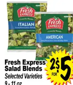 Superior Grocers Fresh Express Salad Blends offer