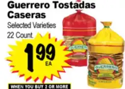 Superior Grocers Guerrero Tostadas Caseras offer