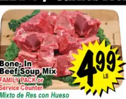 Superior Grocers Bone-In Beef Soup Mix offer