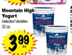 Superior Grocers Mountain High Yogurt offer
