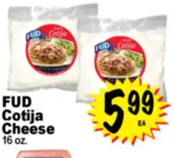 Superior Grocers FUD Cotija Cheese offer