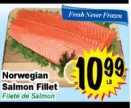 Superior Grocers Norwegian Salmon Fillet offer